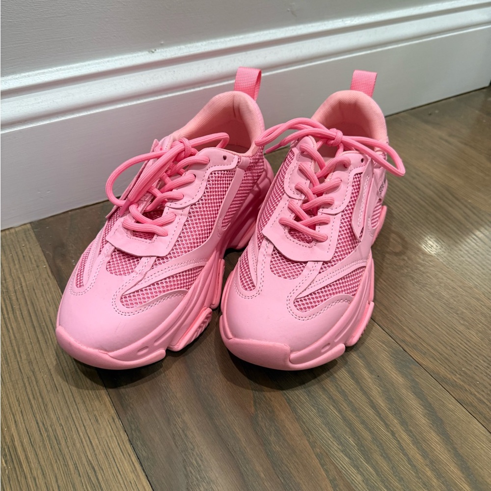Steve Madden pink sneakers